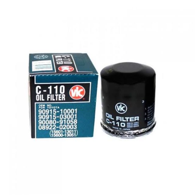Vic Genuine Oil Filter C110 Shopee Philippines
