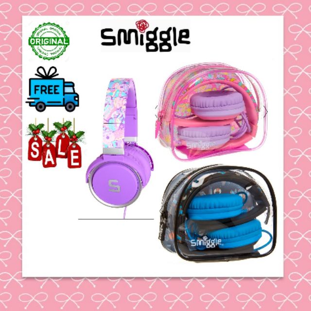 Smiggle Fold Up Headphone with Case Shopee Philippines
