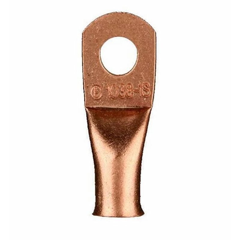 Install Bay Copper Ring Terminal 4 Gauge 516 5 Pack CUR4516 Shopee