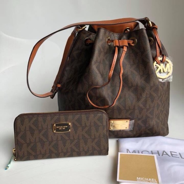 michael kors bag and wallet set