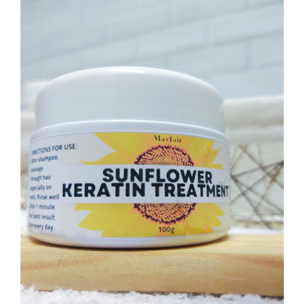 Mayfair Sunflower Keratin Hair Treatment 100g healthy shiny repair