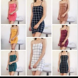 burberry plaid bodycon dress