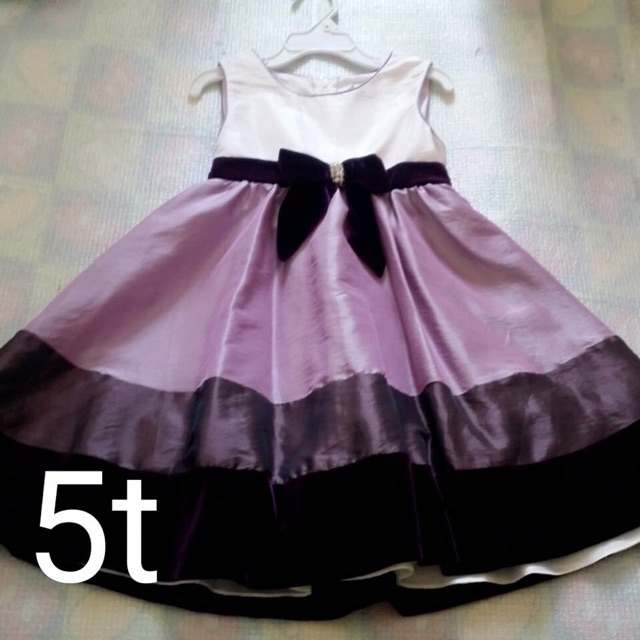 4t purple dress