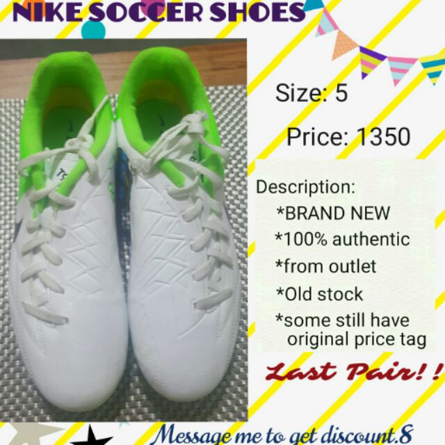 nike soccer shoes price