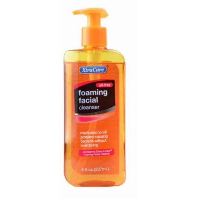 xtra care foaming facial cleanser