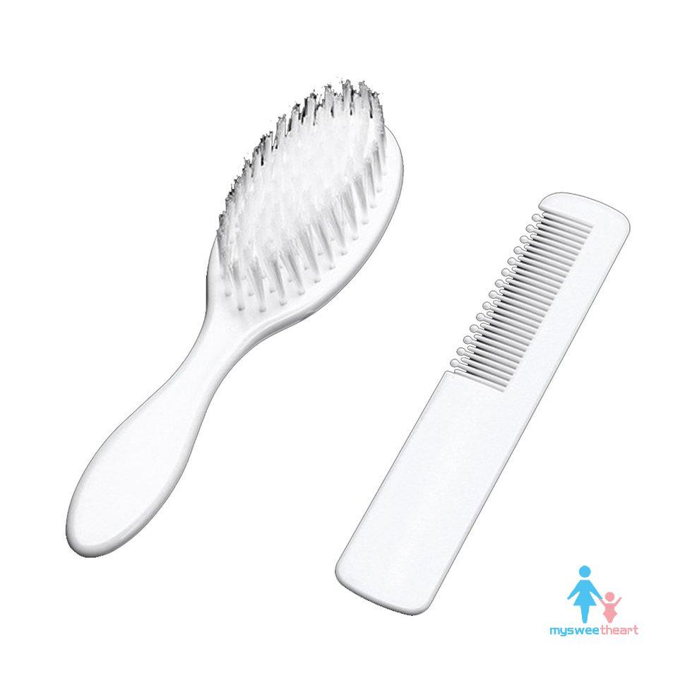 baby hair brush and comb set