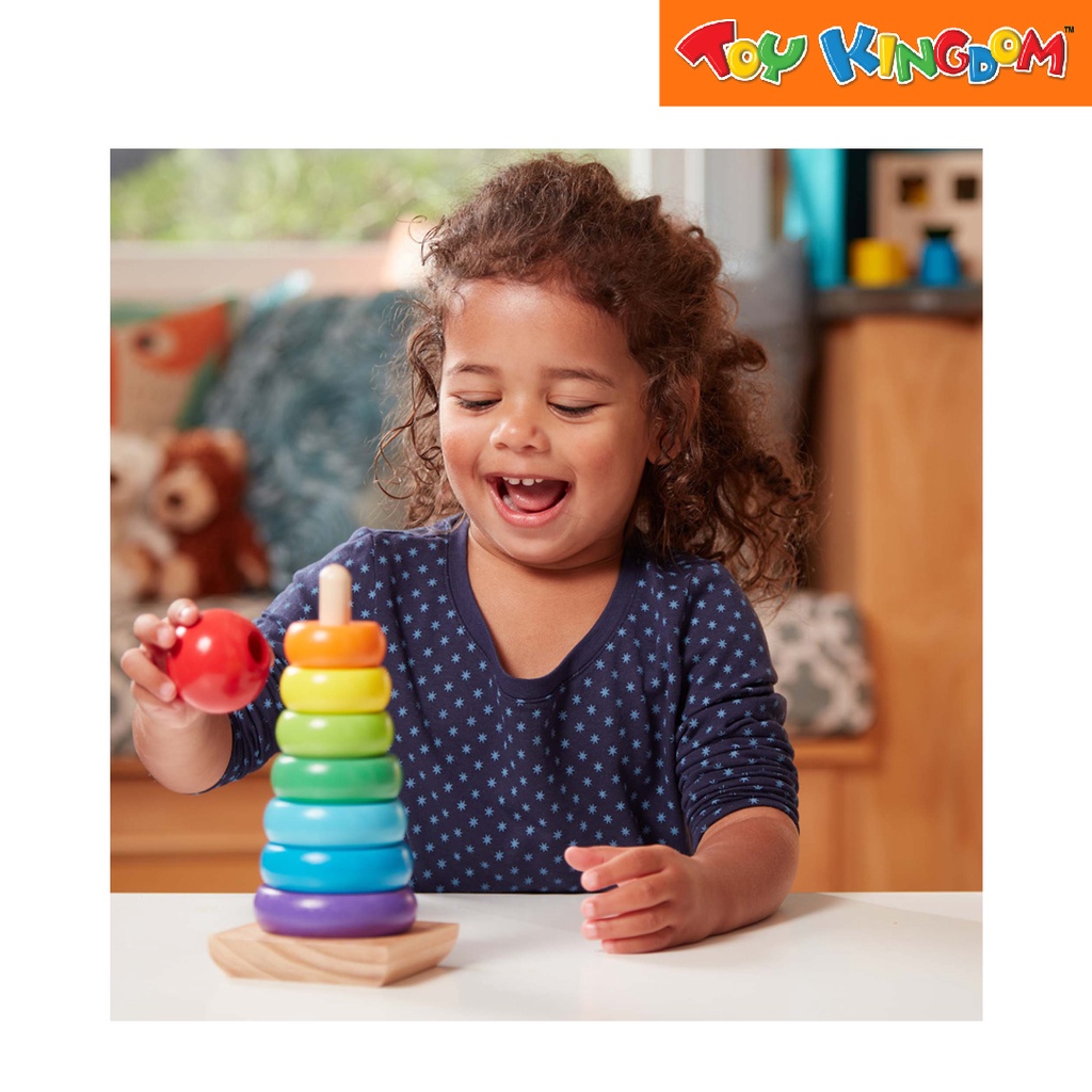 Melissa & Doug Rainbow Stacker Shopee Philippines