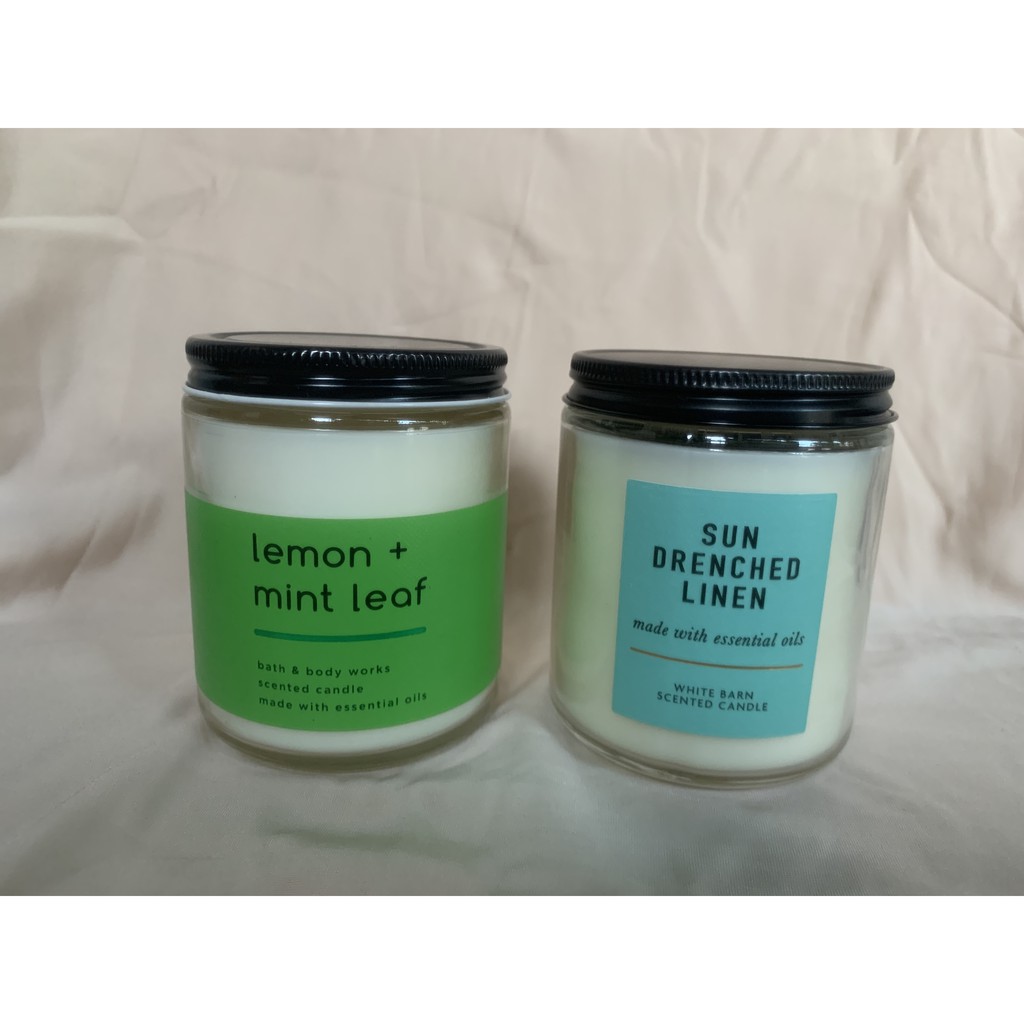 Bath & Body Works Single Wick Scented Candles Shopee Philippines