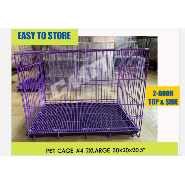 collapsible pet cage