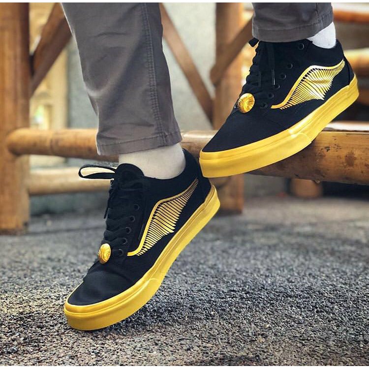 harry potter vans golden snitch