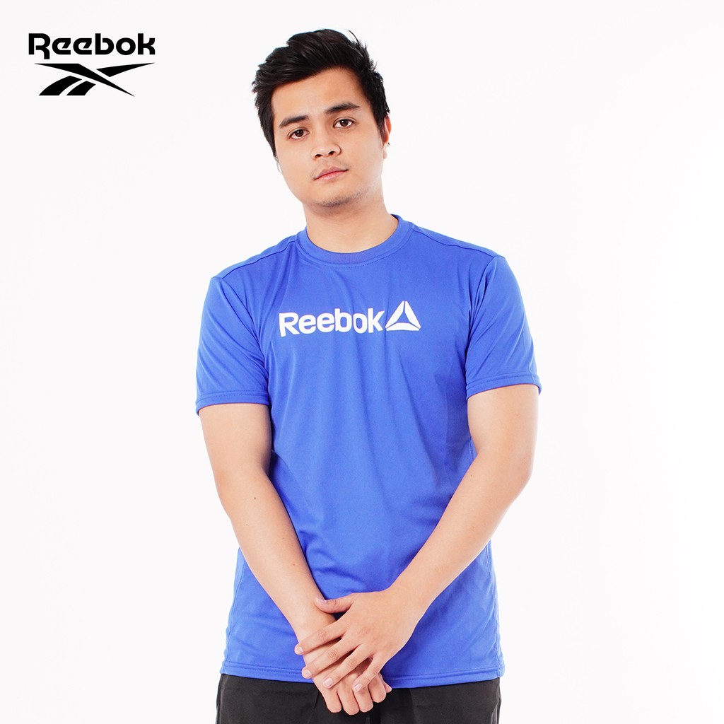 reebok linear read tee