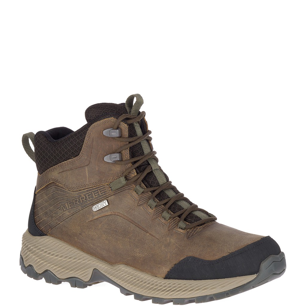 merrell women's forestbound mid wp hiking boots