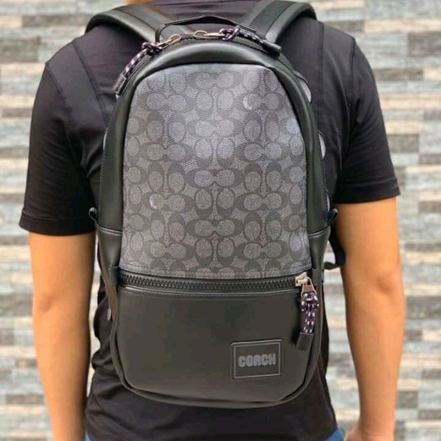 coach terrain backpack signature canvas