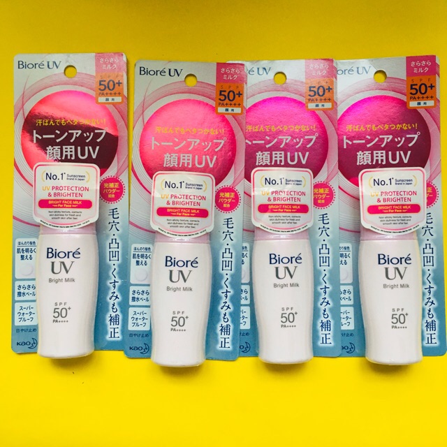 biore uv face milk spf 50
