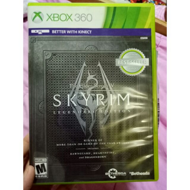 skyrim legendary edition xbox 360