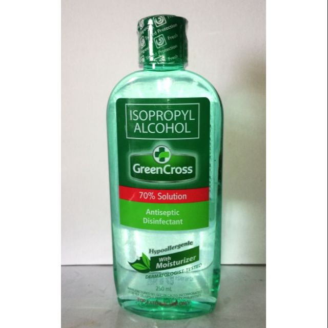 Green Cross Isopropyl Alcohol 250ml Shopee Philippines