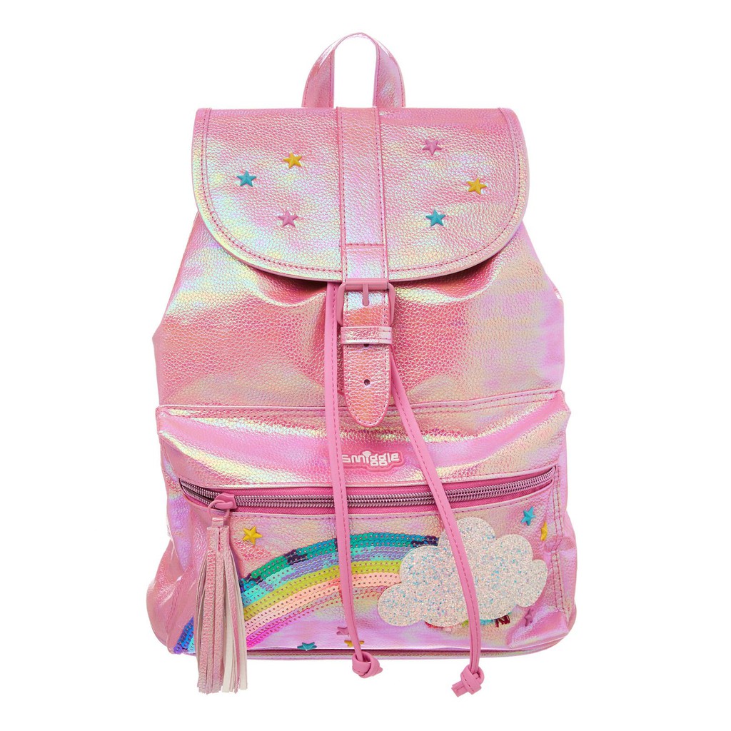 pink rainbow backpack