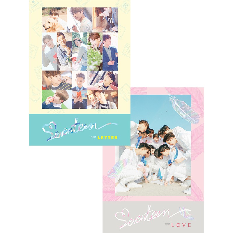 First Love Letter Seventeen 1st Album Shopee Philippines