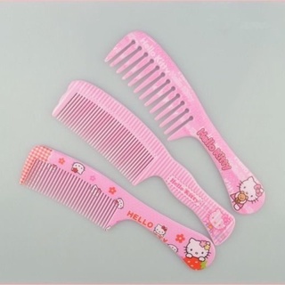 Hello Kitty Cute Comb Makeup Suklay Plastic Portable Comb Cartoon ...