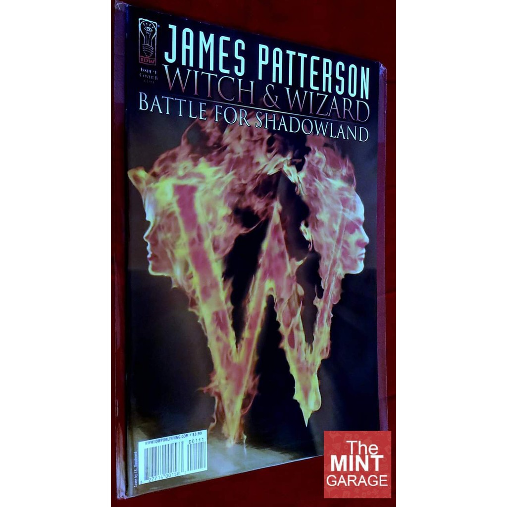 James Patterson's Witch & Wizard: Battle For Shadowland #1-2 IDW Comic book (2010) (VF)