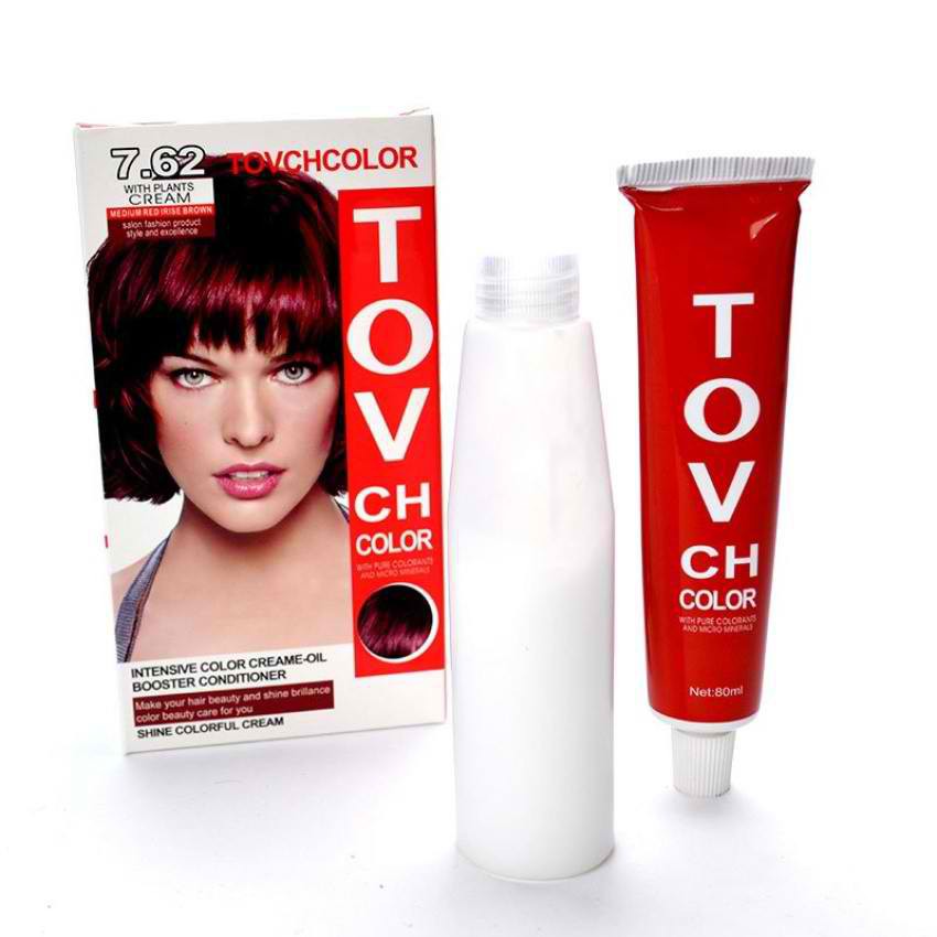 Tov Hair Color No 7 62 Medium Red Irise Brown Shopee Philippines