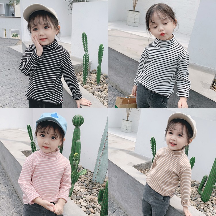 high neck t shirt for baby girl