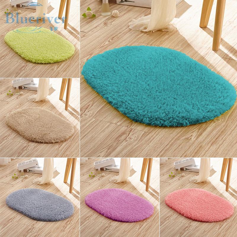 40 X 60cm Bedroom Carpets Area Rug Oval Non Slip Mats Shopee Philippines
