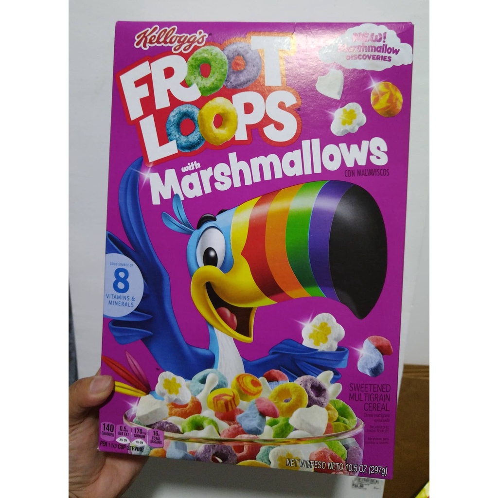 FROOT LOOPS WITH MARSHMALLOWS | 297g | Shopee Philippines