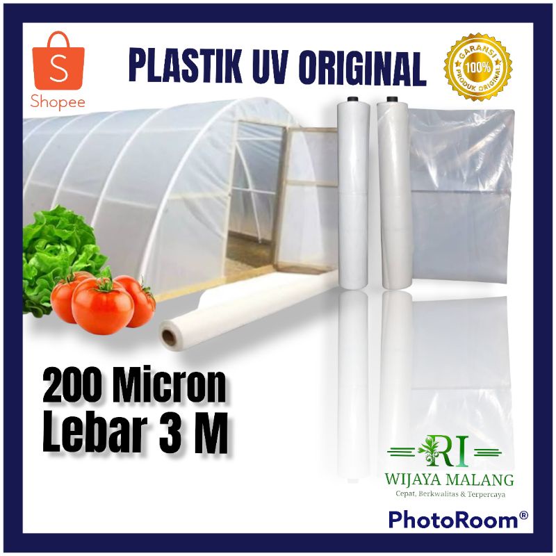 Plastic UV ORIGINAL 200 MICRON / Thick Plastic / Plastic Garden