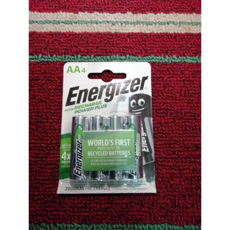 Energizer Rechargeable Battery (or with charger) Shopee Philippines