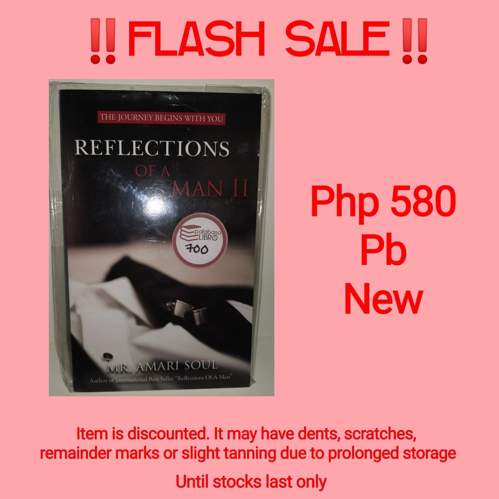 Flash Sale Reflections Of A Man 2 By Amari Soul Shopee Philippines