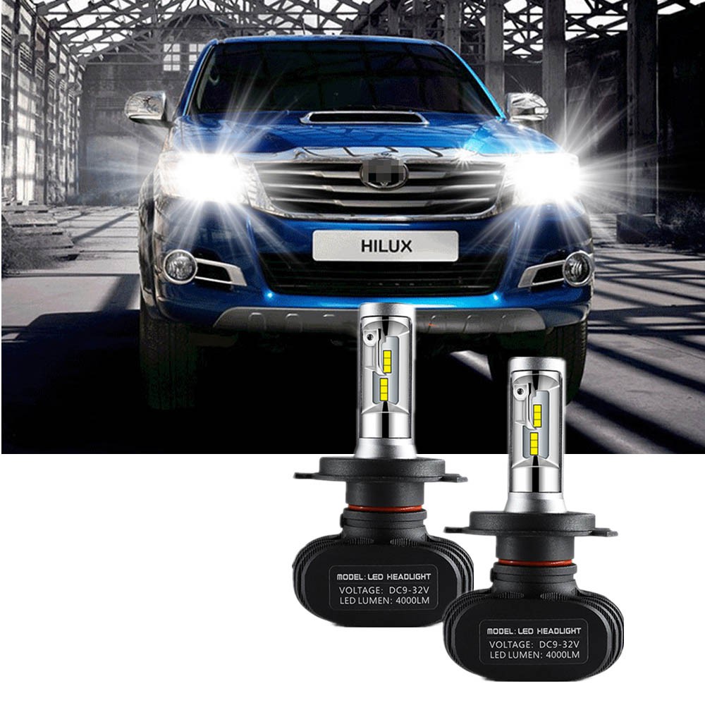 For Toyota Hilux REVO 20152018 (Head Lamp) H4 LED Light Car Headlight