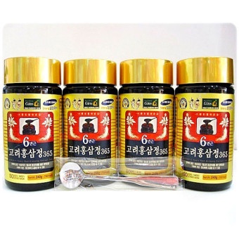Korean 6-Year Red Root Goryeo Ginseng Extract 240g X 2bottles, 4bottles-Healthy Fatigue Recovery Strengthen Immunity-Directly from Korea