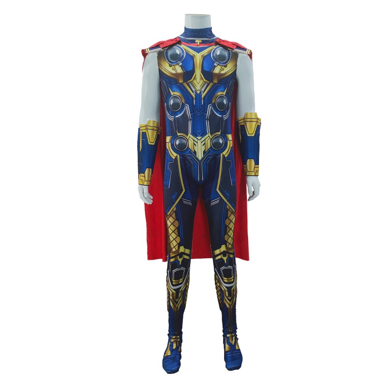 Thor 4 Love And Thunder Saul Battle Suit Adult cosplay Costume cos Clothing Wrist Cloak
