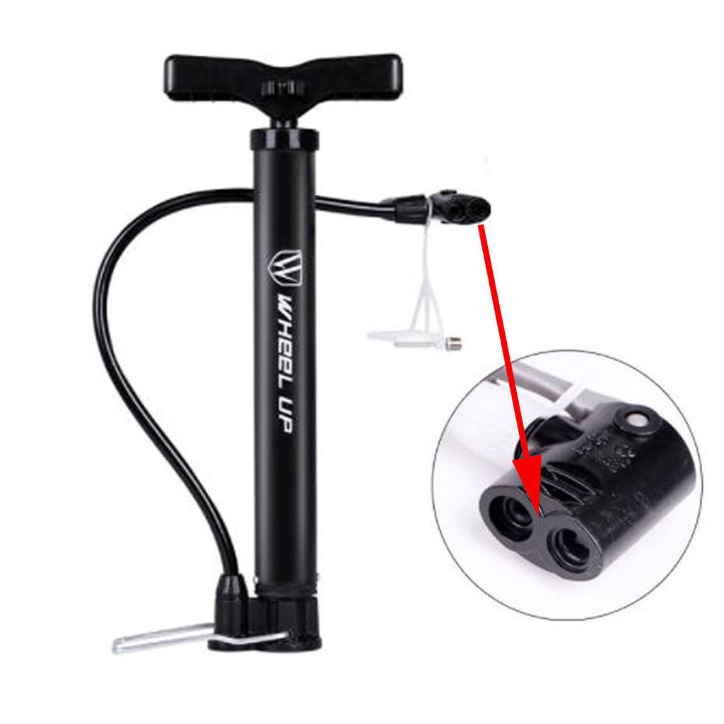 1Pc Bicycle Pump Nozzle Hose Adapter Black Schrader Valve Pump Accessories TO