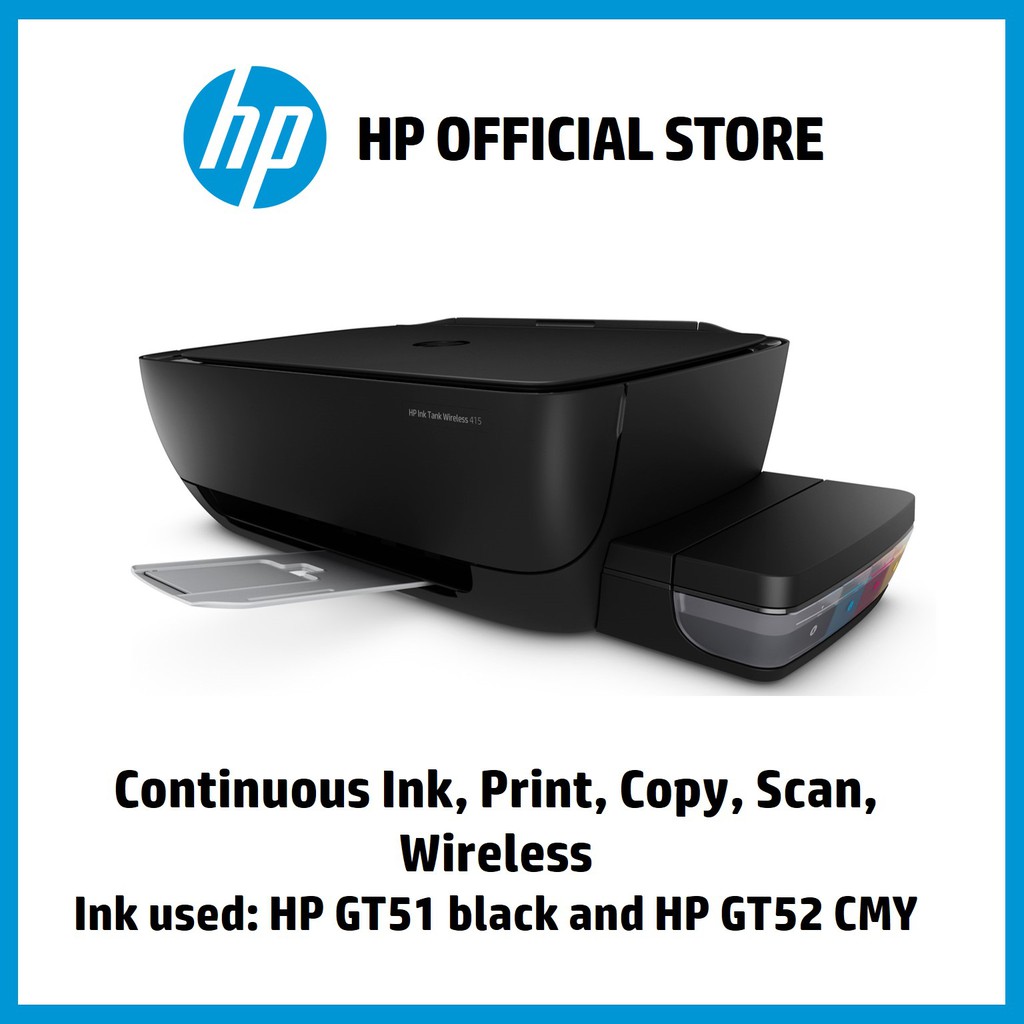 Принтер hp ink tank wireless 415 печатает розовым цветом