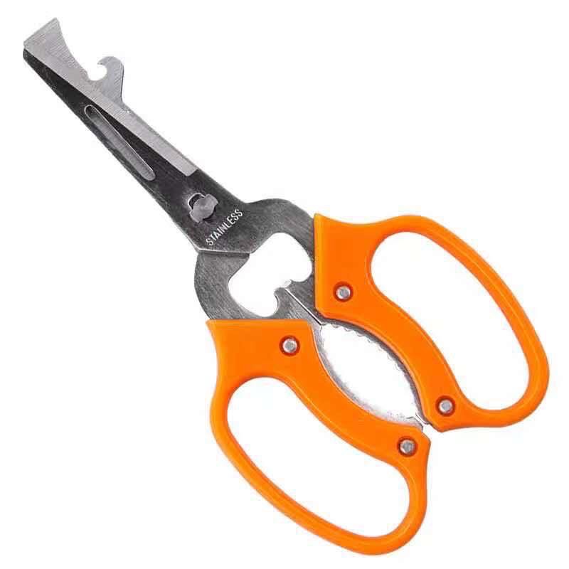 ENC Kitchen scissors chicken bone stainless bottle opener Shopee