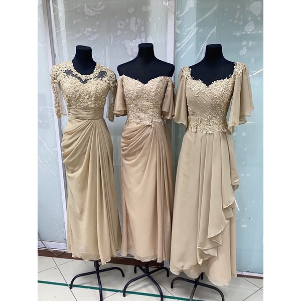ninang gowns for rent