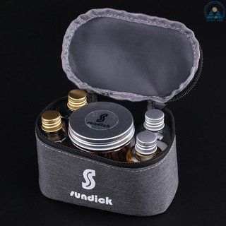 S-S 7 PCS Spice Cruets Set Travel Size Salt Bottle BBQ Sauce Container Anise Bottle Storage Bag Set for Camping Hiking BBQ Self-driving Traveling #5