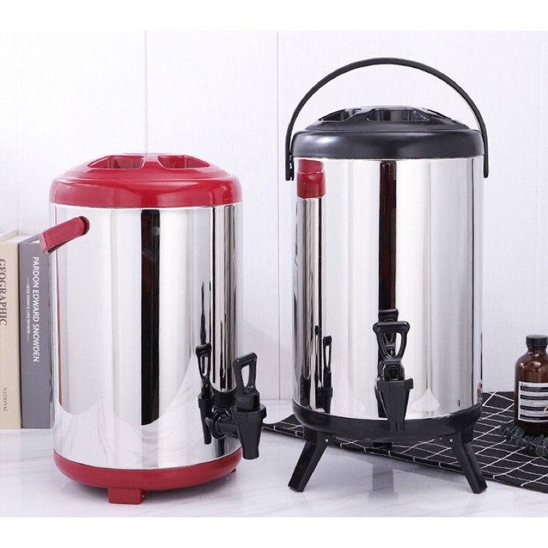 High Quality Thermos Milk Tea Bucket Stainless Steel Double Insulator