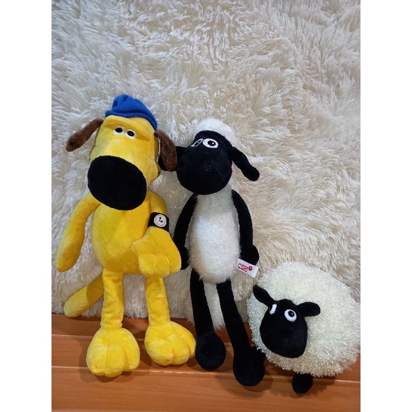 Shaun The Sheep Characters I Bitzer Stuffed Toys Preloved | Shopee ...