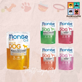 Monge Grill for Dogs Wet in Pouch 100g