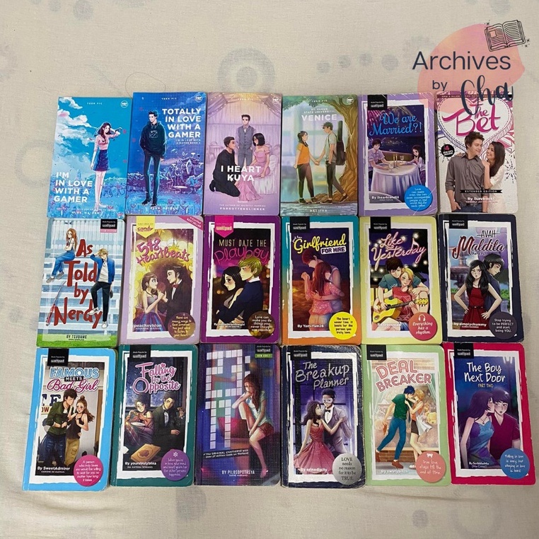 Preloved Wattpad Books (Pop/Cloak Fiction) Shopee Philippines