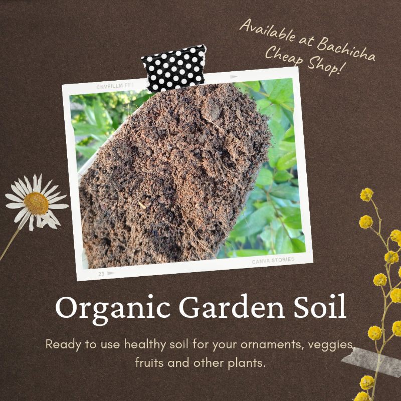 Organic Garden Soil Repacked 1kg, Organic Garden Soil