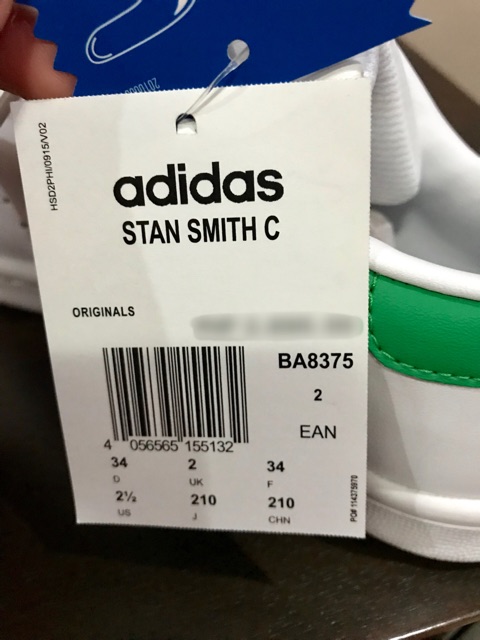 adidas stan smith 34