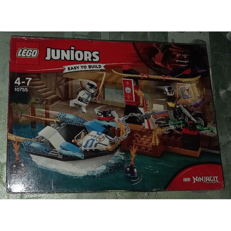 lego juniors zane's ninja boat pursuit