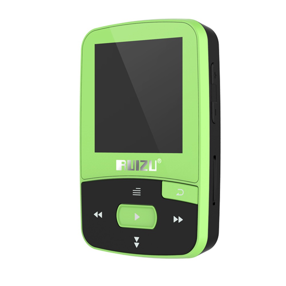 RUIZU X50 Mini Clip 8GB Sport Bluetooth MP3 Player with Screen Support ...