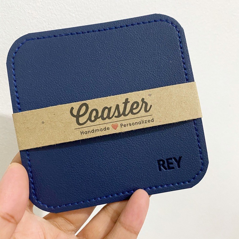 Coaster Personalized Synthetic Leather Shopee Philippines