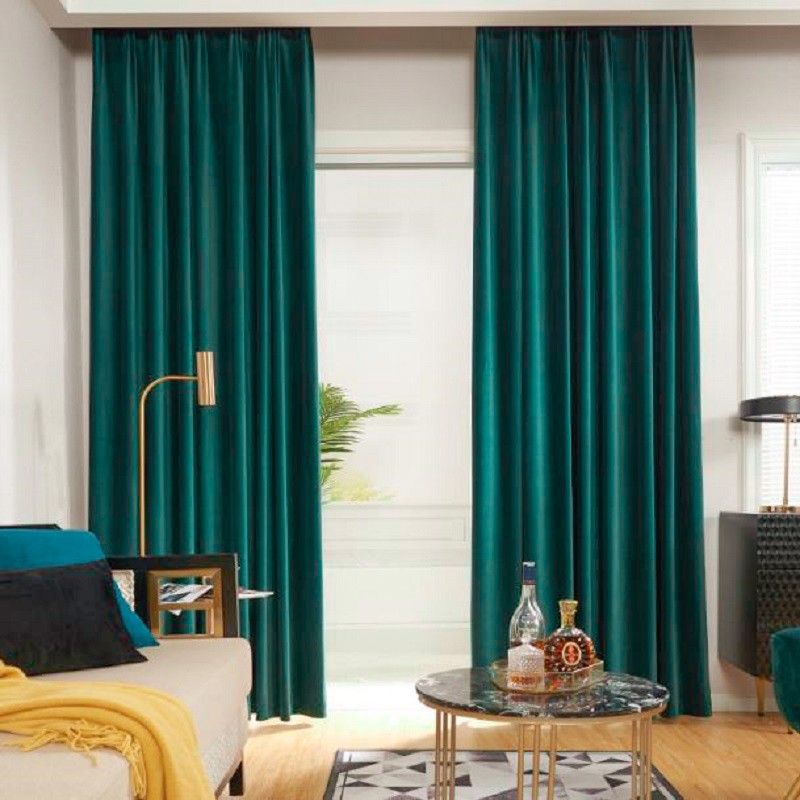 Topfinel Luxury Velvet Langsir Semi Blackout Curtain Tirai Tingkap For ...