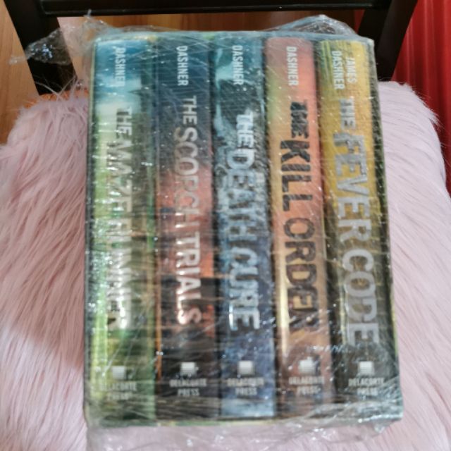 Reserved Bnew The Maze Runner Boxed Set Hardcover James Dashner Reserved Shopee Philippines